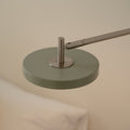 Asteria Long wall lamp, steel, nuance olive - lifestyle