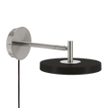 Asteria Short wall lamp, steel, black