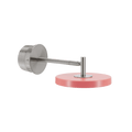 Asteria Short wall lamp, steel, nuance rose, hardwired