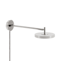 Asteria Long wall lamp, steel, nuance mist