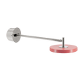 Asteria Long wall lamp, steel, nuance rose, hardwired