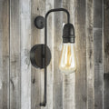Black Finish Venus Wall Light