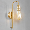 Satin Brass Venus Wall Light (Lamp Not Included)