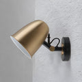 Satin Brass & Black With A Sleek, Modern Design, The Anglepoise Wall Light Adds A Touch Of Sophistication To Any Room. Its Clean Lines And Minimalist Profile Make It A Great Fit For Contemporary Interiors.