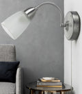 Satin Nickel Wall Light