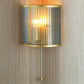 Carter Ribbon Glass Wall Light