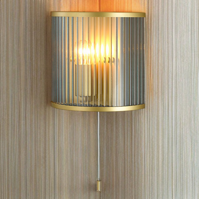 Carter Ribbon Glass Wall Light