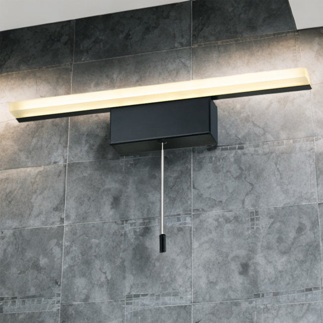 Ip44 Matt Black Wall Light