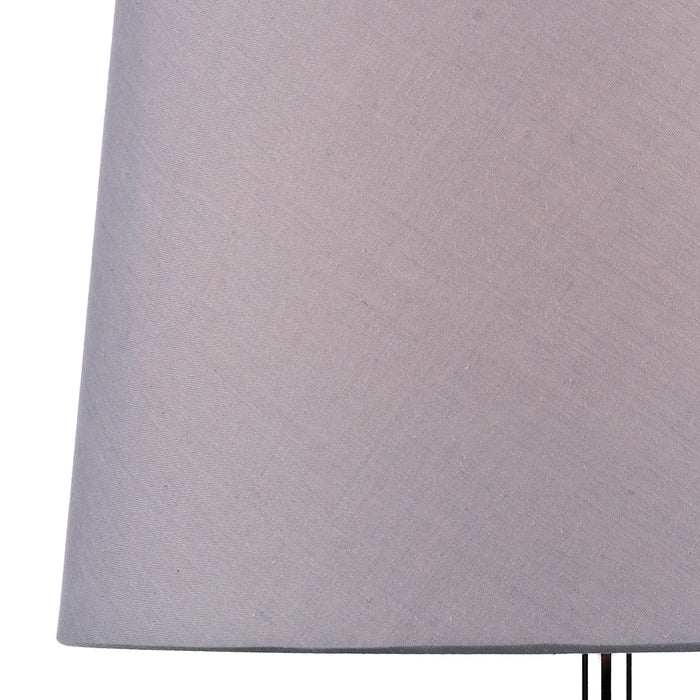 Wickford Table Lamp Polished Chrome With Shade