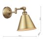 Joules Wollaton Swing Arm Wall Light