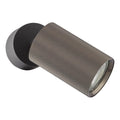 Yamis Single Spotlight Knurled Bronze and Matt Black