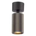 Yamis Single Spotlight Knurled Bronze and Matt Black