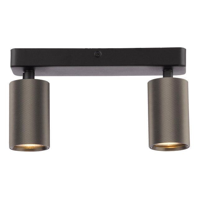 Yamis 2 Light Bar Spotlight Knurled Bronze and Matt Black