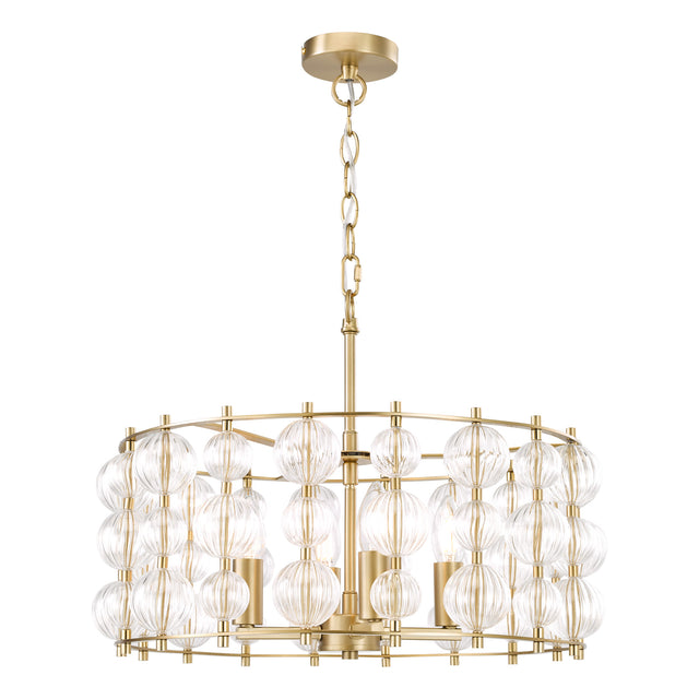 Yuridia 4Lt Pendant Gold Clear