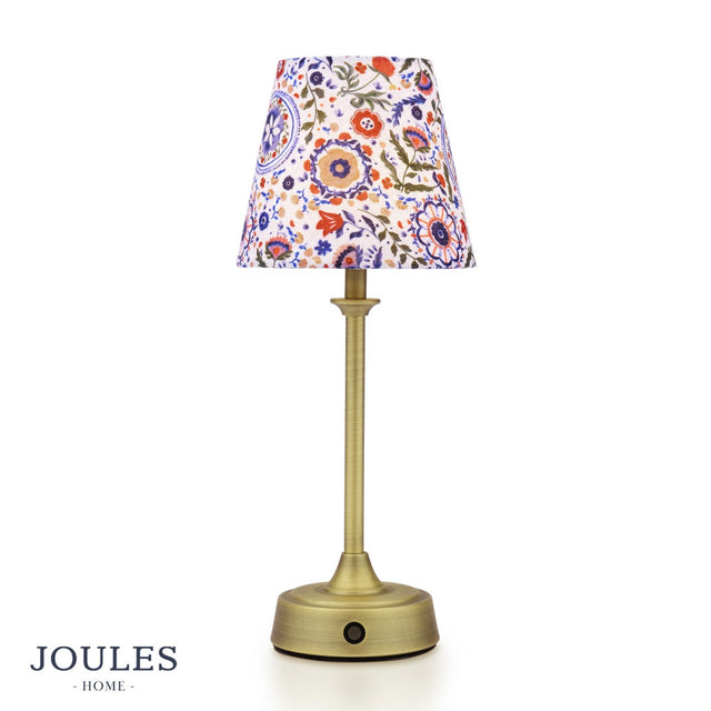 Joules Apsley Rechargeable Table Light Festival Flower