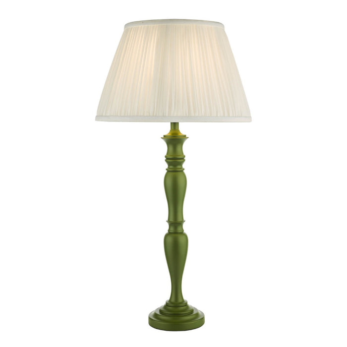 Caycee Table Lamp Green Base Only