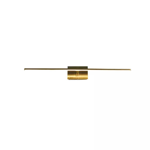 Santorini Picture Light - Satin Brass & Polished Metal