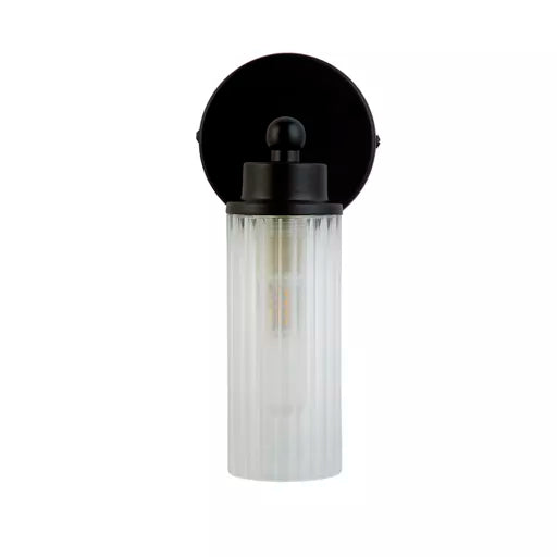 Opaline LED Wall Light, Matt Gold Metal with Marble Resin
