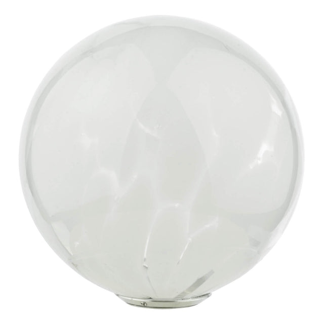 GL17 Mix & Match White Confetti Glass 10cm