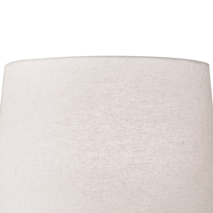 Griffith Grey Linen Tapered Drum Shade 30cm