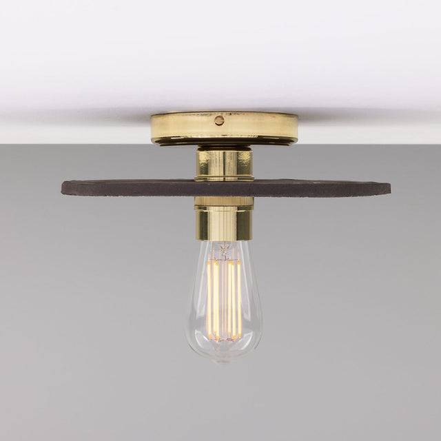 Bog Oak Ceiling Light