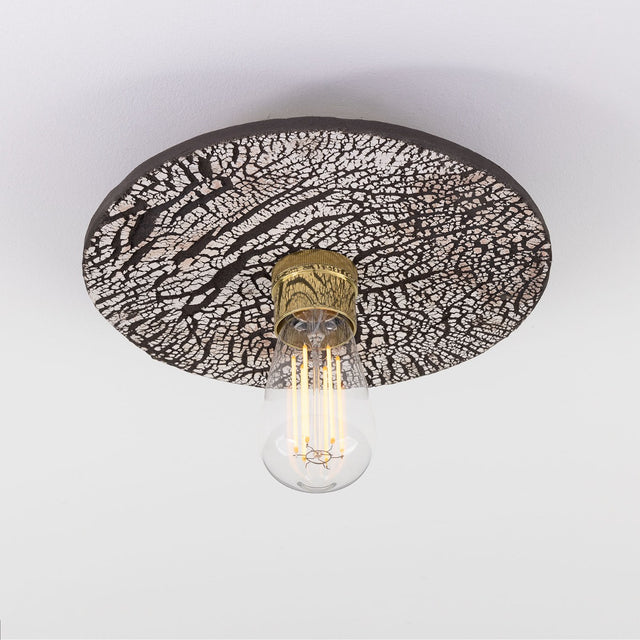 Bog Oak Ceiling Light