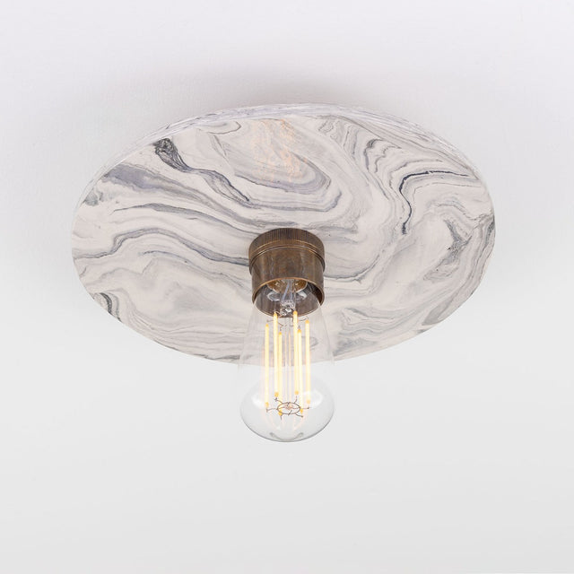 Bog Oak Ceiling Light
