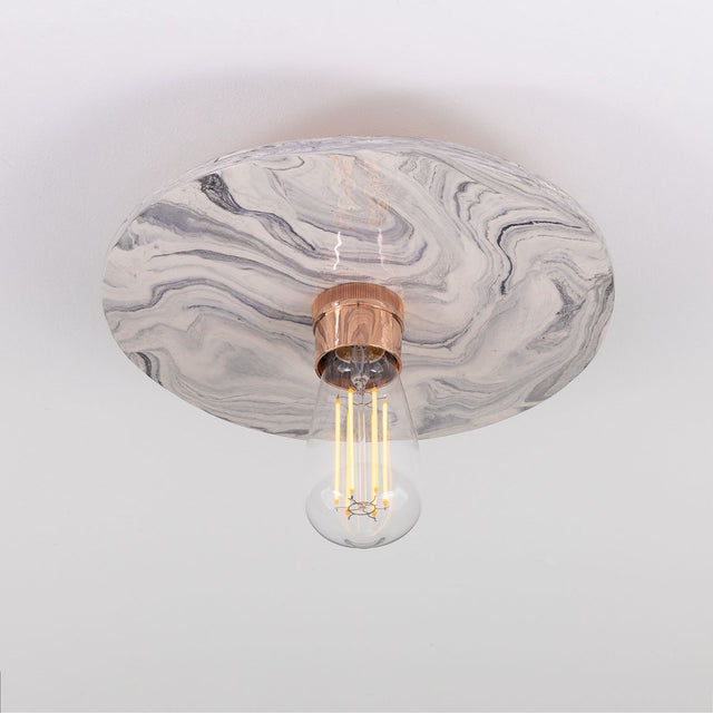 Bog Oak Ceiling Light