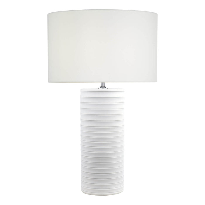 Pascha Table Lamp White Ceramic Base Only