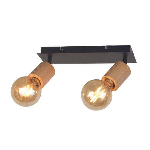 Amalfi LED Wall Light IP44, Matt Black Metal