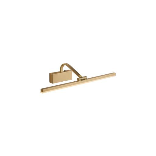 Santorini Picture Light - Satin Brass & Brushed Metal