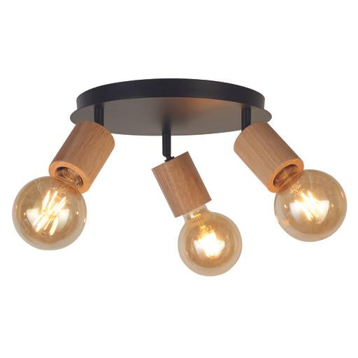 Amalfi LED Wall Light IP44, Matt Black Metal