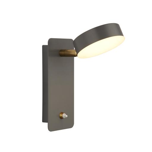 Beacon 2Lt Up/Down Wall Light, Gold Metal