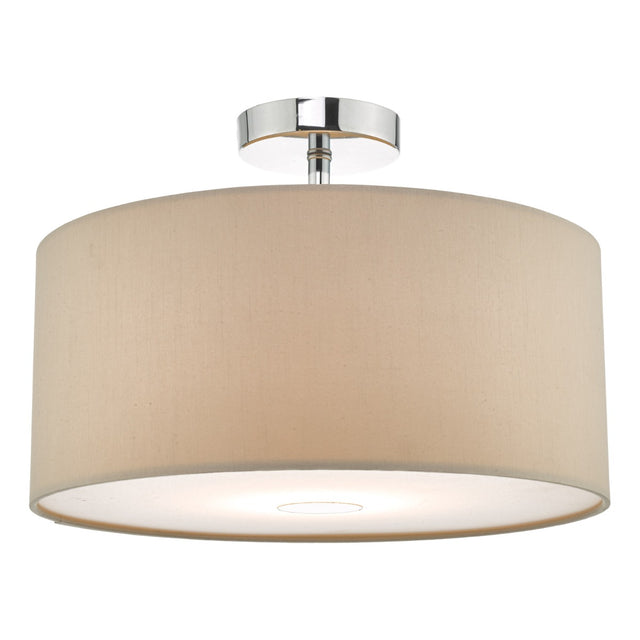 Ronda Ecru Faux Silk Easy Fit Shade 40cm