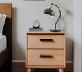Black/Brushed Brass Swan Table Lamp