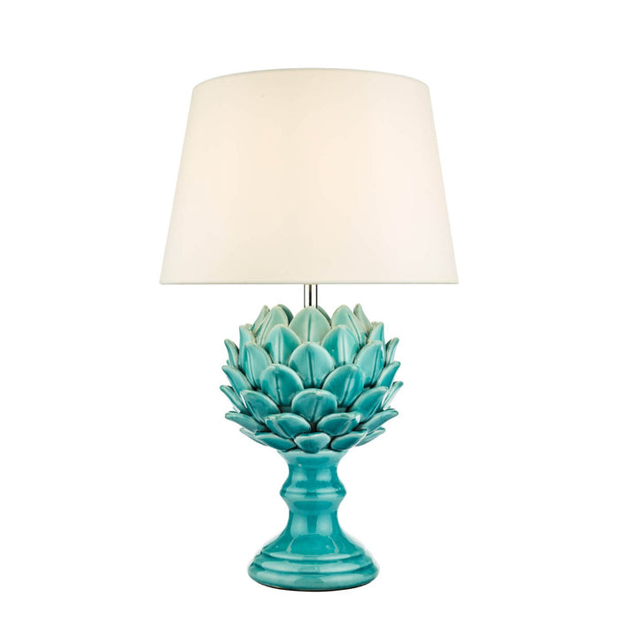 Violetta Table Lamp Blue Ceramic Base Only