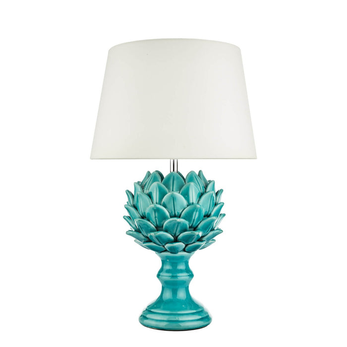 Violetta Table Lamp Blue Ceramic Base Only