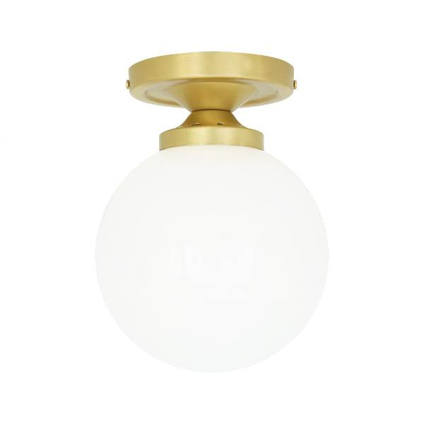 Yaounde Flush Globe Ceiling Light