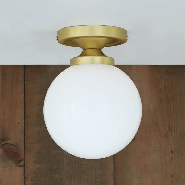 Yaounde Flush Globe Ceiling Light