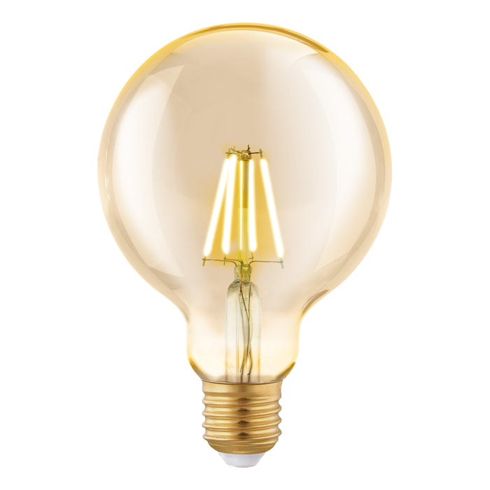 bulb-E27-LED G95 4W amber 2200K 1pcs