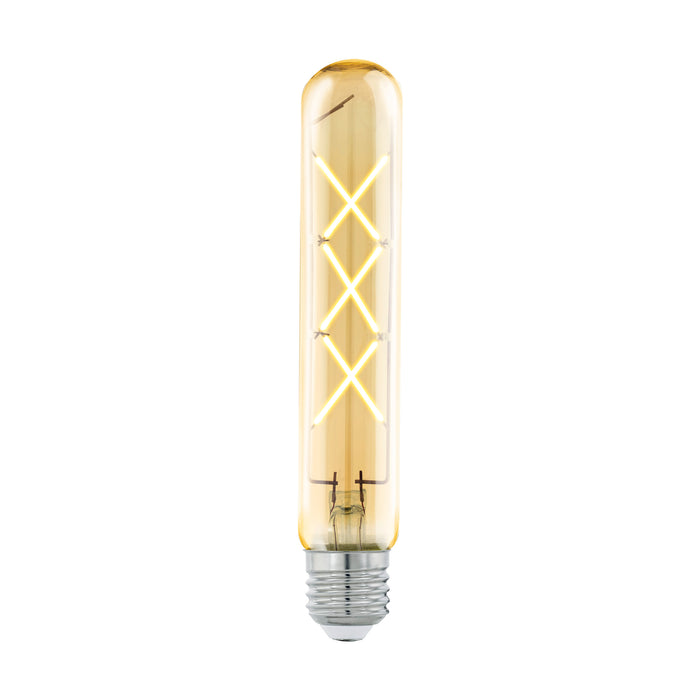 bulb-E27-LED T30 4W ZIGZAG amber 2200K 1
