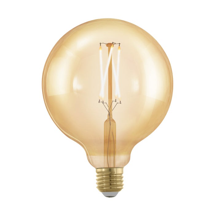 bulb-E27-LED G125 4W amber 1700K 1pcs