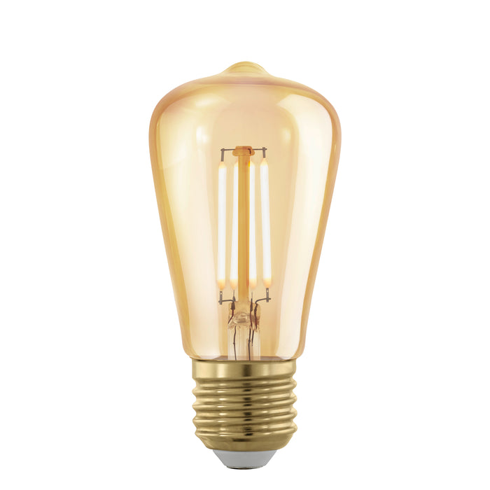 bulb-E27-LED ST48 4W amber 1700K 1pcs