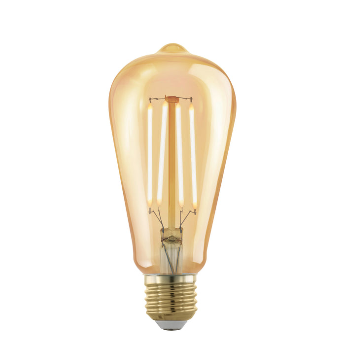 bulb-E27-LED ST64 4W amber 1700K 1pcs