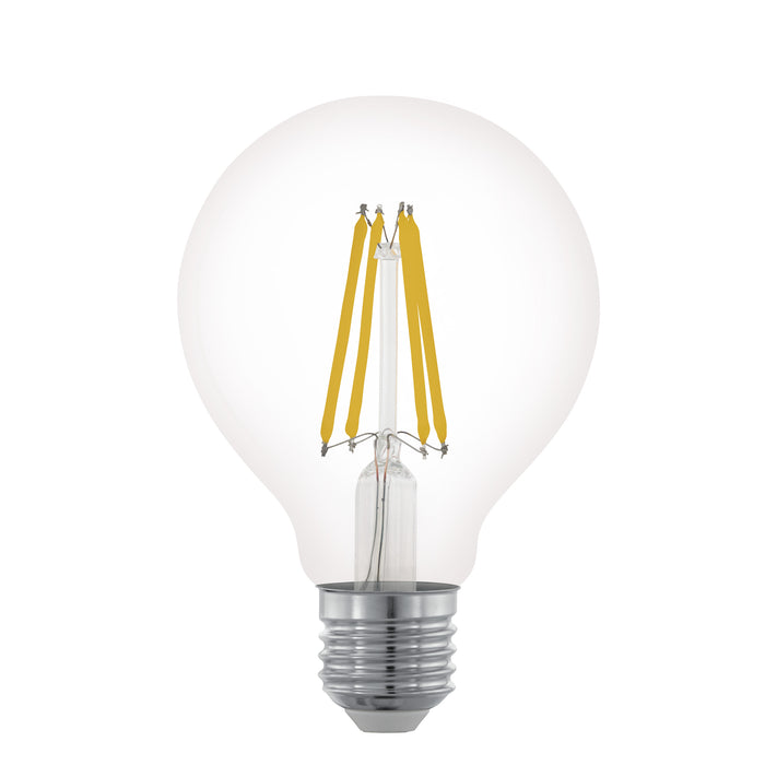 bulb-E27-LED G80 6W clear 2700K 1pcs