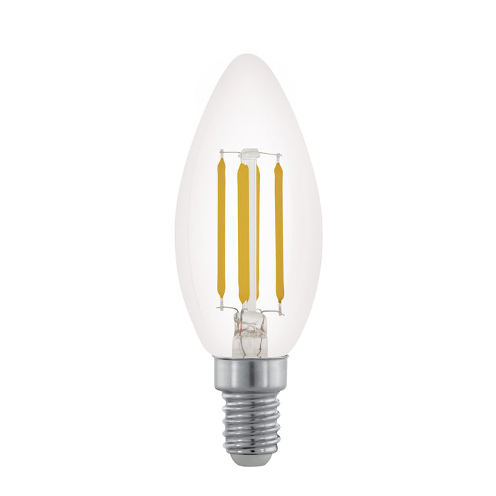bulb-E14-LED candle 3,5W clear 2700K 1pc