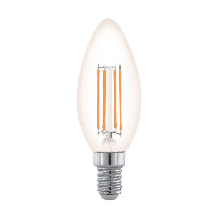 bulb-E14-LED candle 3,5W clear 2200K 1pc