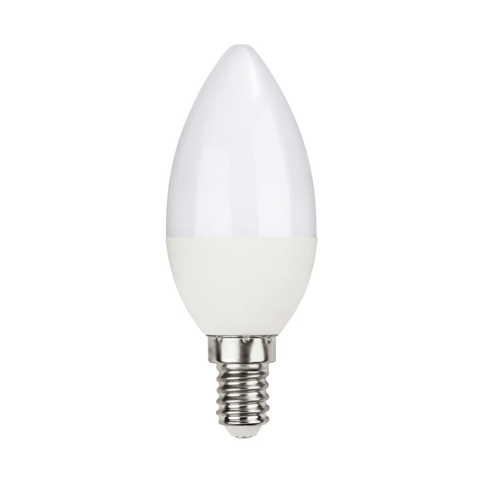 bulb-E14-LED C37 5W 2700K+4000K 1pcs