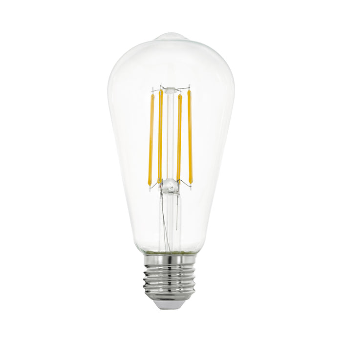 bulb-E27-ST64 7W 2700K clear 1 pc