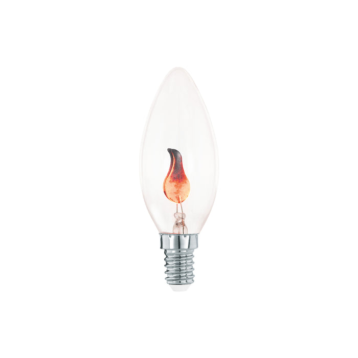 bulb-E14 C35 1,3W deco flame 1 pc